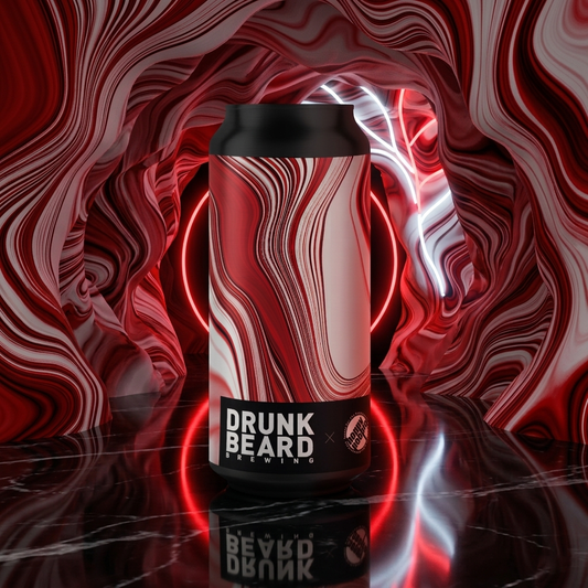 DRUNKBEARD X HOPPY PEOPLE - Drunken People - Can - 44cl