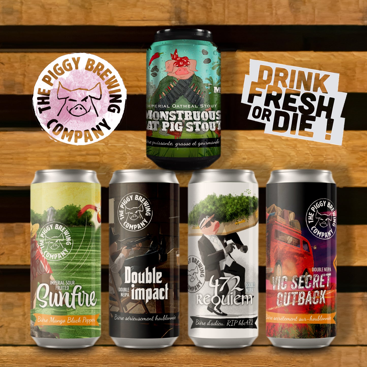 đ» BIĂRES DU MOMENT: THE PIGGY BREWING COMPANY (FR)