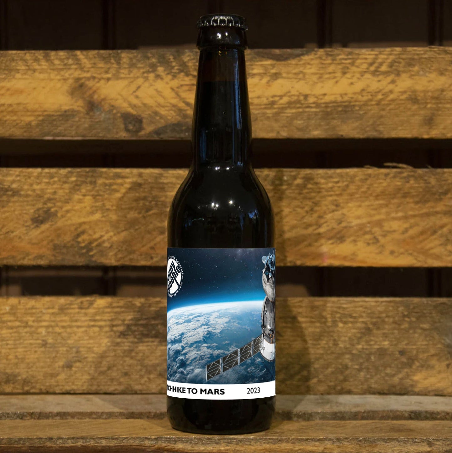 HOPPY PEOPLE - Hitchhike to Mars - BA BARLEYWINE - Bte - 33cl