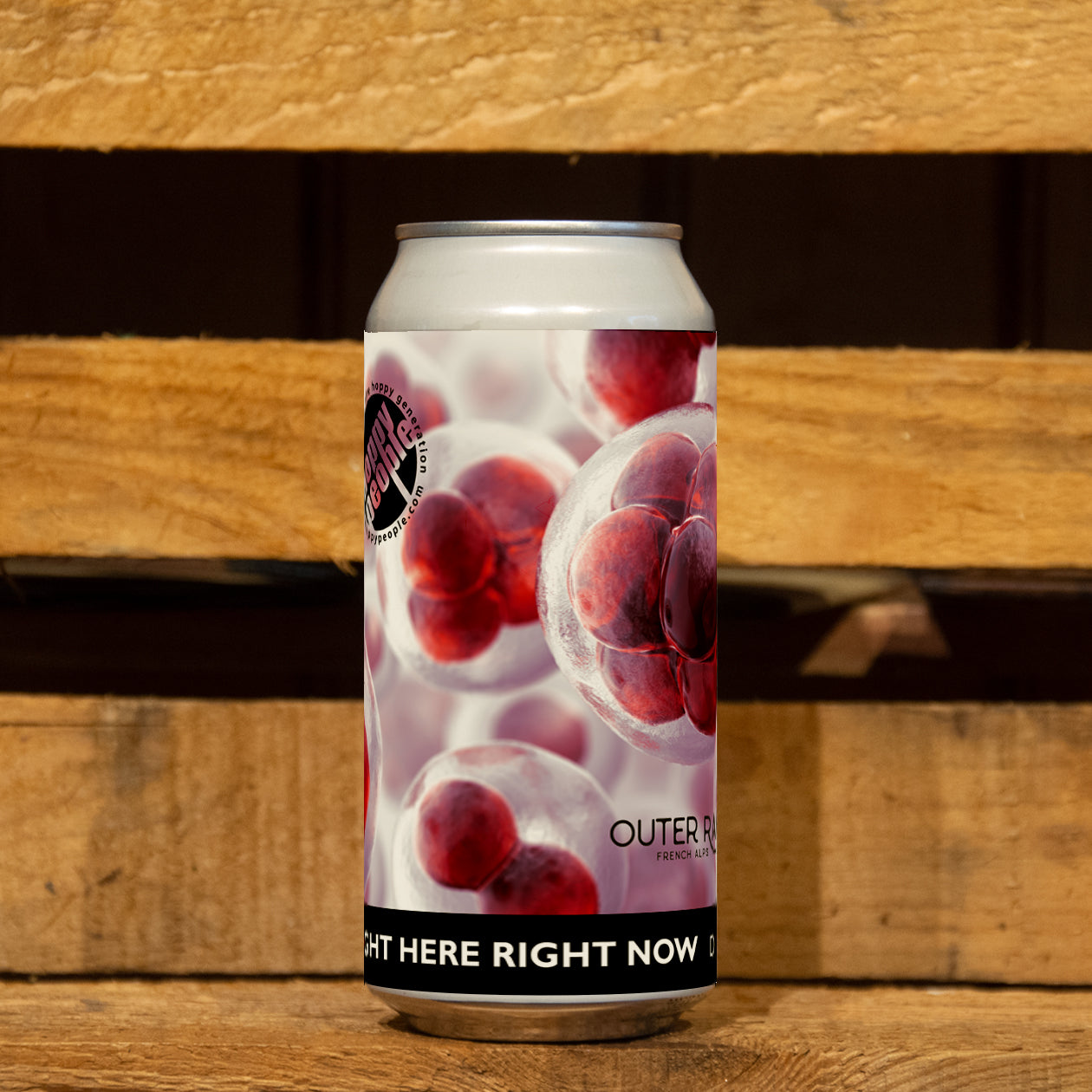 HOPPY PEOPLE - OUTER RANGE - Right Here Right Now - DIPA - Can - 44cl