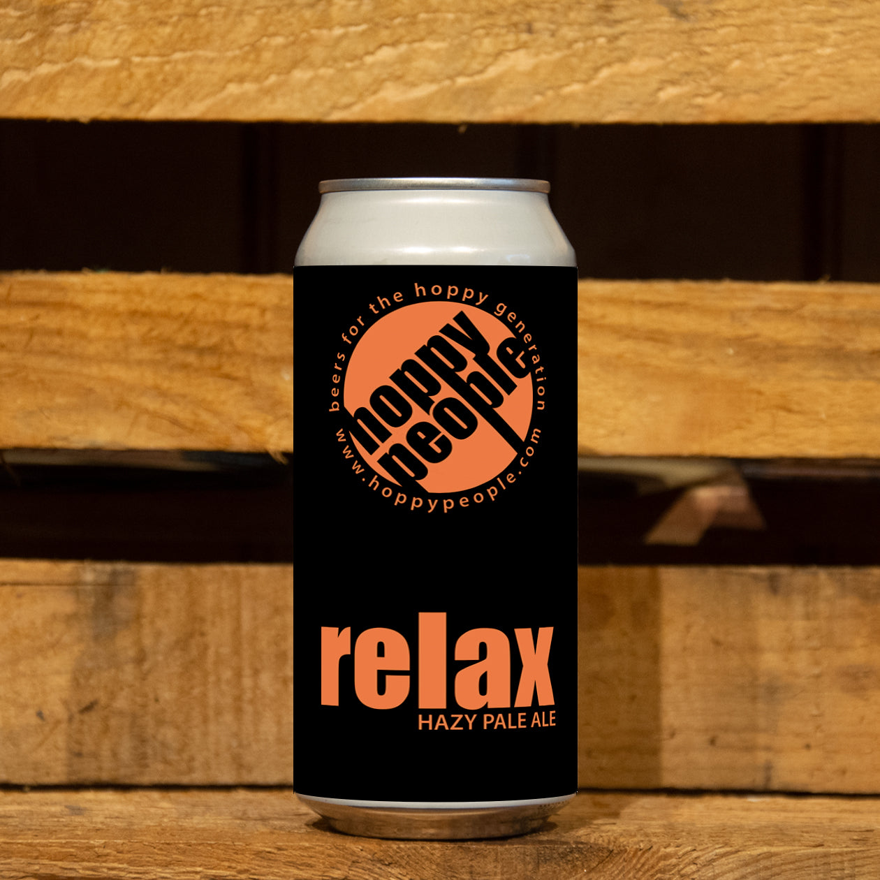 HOPPY PEOPLE - Relax - HAZY PALE - Can - 44cl