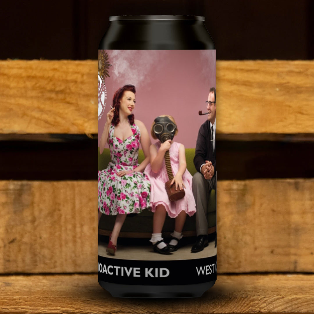 HOPPY PEOPLE X KEES - RADIOACTIVE KID - Can - 44cl
