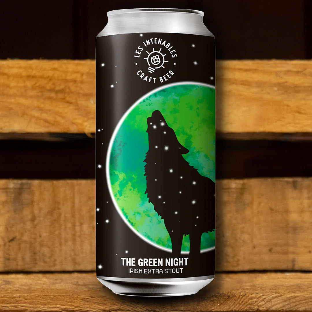 LES INTENABLES - The Green Night - Stout - Can - 44cl