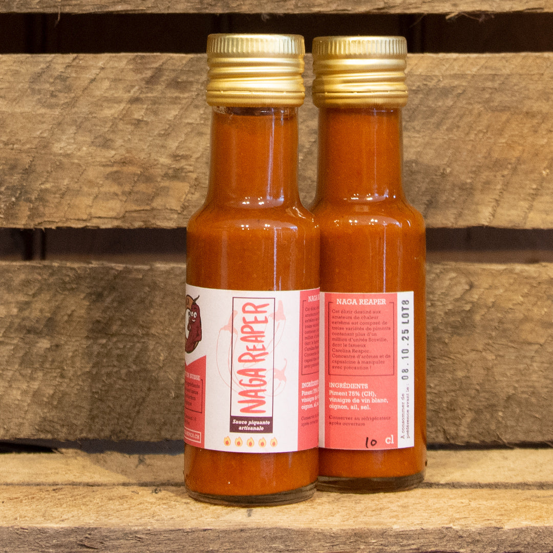 PICA & REPICA - Naga Reaper - Artisanal Hot Sauce - Box - 10cl