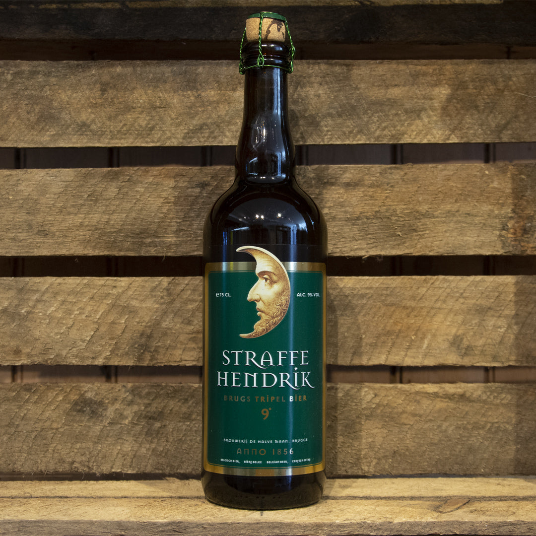 DE HALVE MAN - Straffe Hendrik - Brugs Tripel Bier - Bte - 75cl