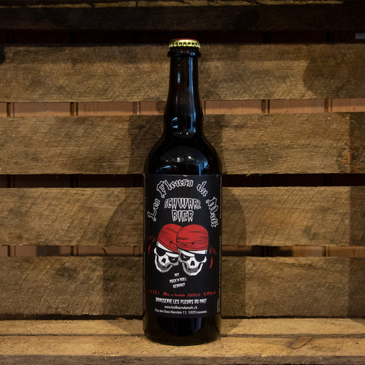 LES FLEURS DU MALT - Schwarz Bier - Bte 75cl