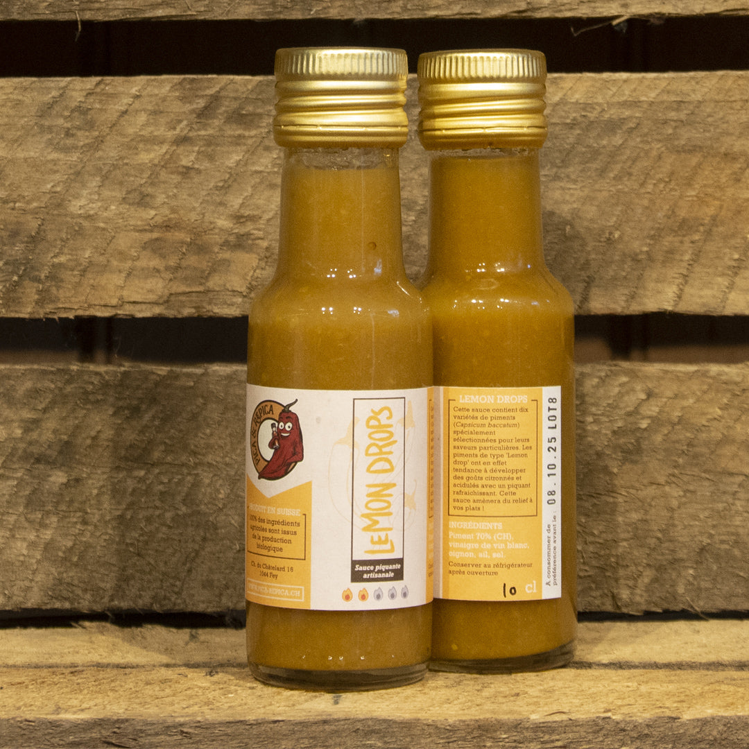 PICA & REPICA - Lemon Drops - Sauce Piquante Artisanale - Bte - 10cl