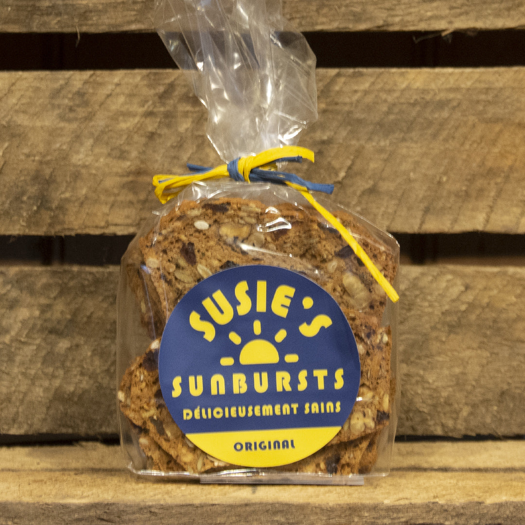 SUESIE'S SUNBURSTS - Original Crackers - 150g