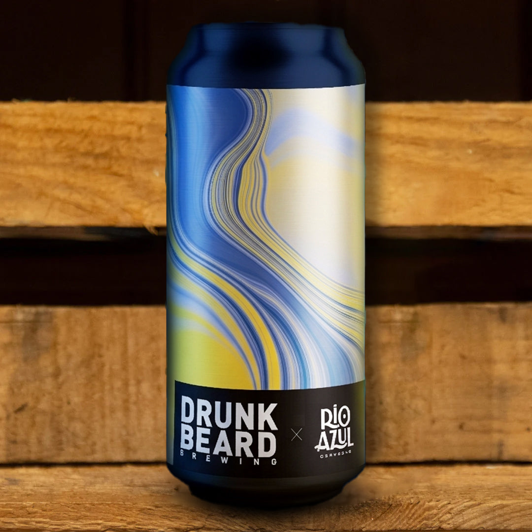 DRUNKBEARD X RIO AZUL - Donde la Costa Suena NEIPA - Can - 44cl