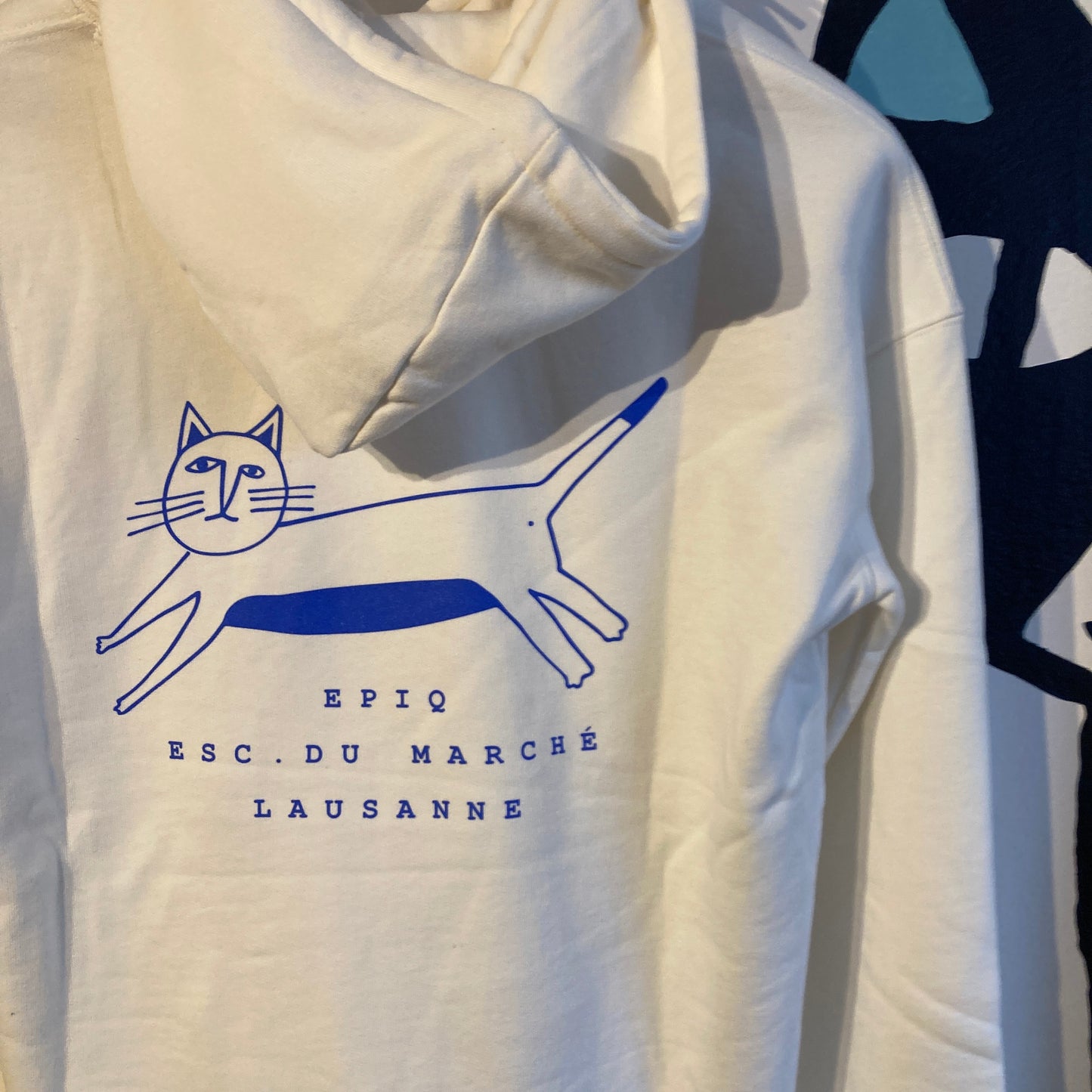 EPIQ - Limited Edition Cat Hoodie - Blanc