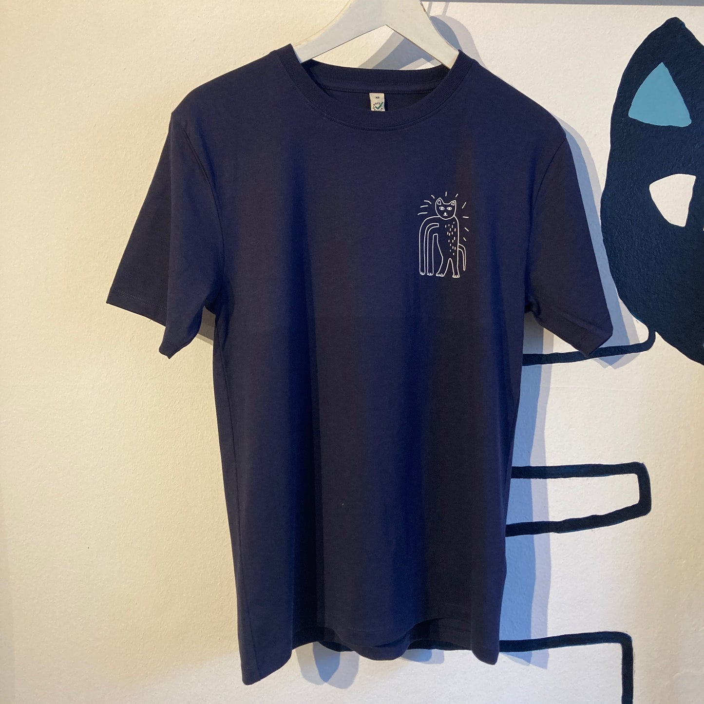 EPIQ - Original Cat Jersey T-shirt - Bleu