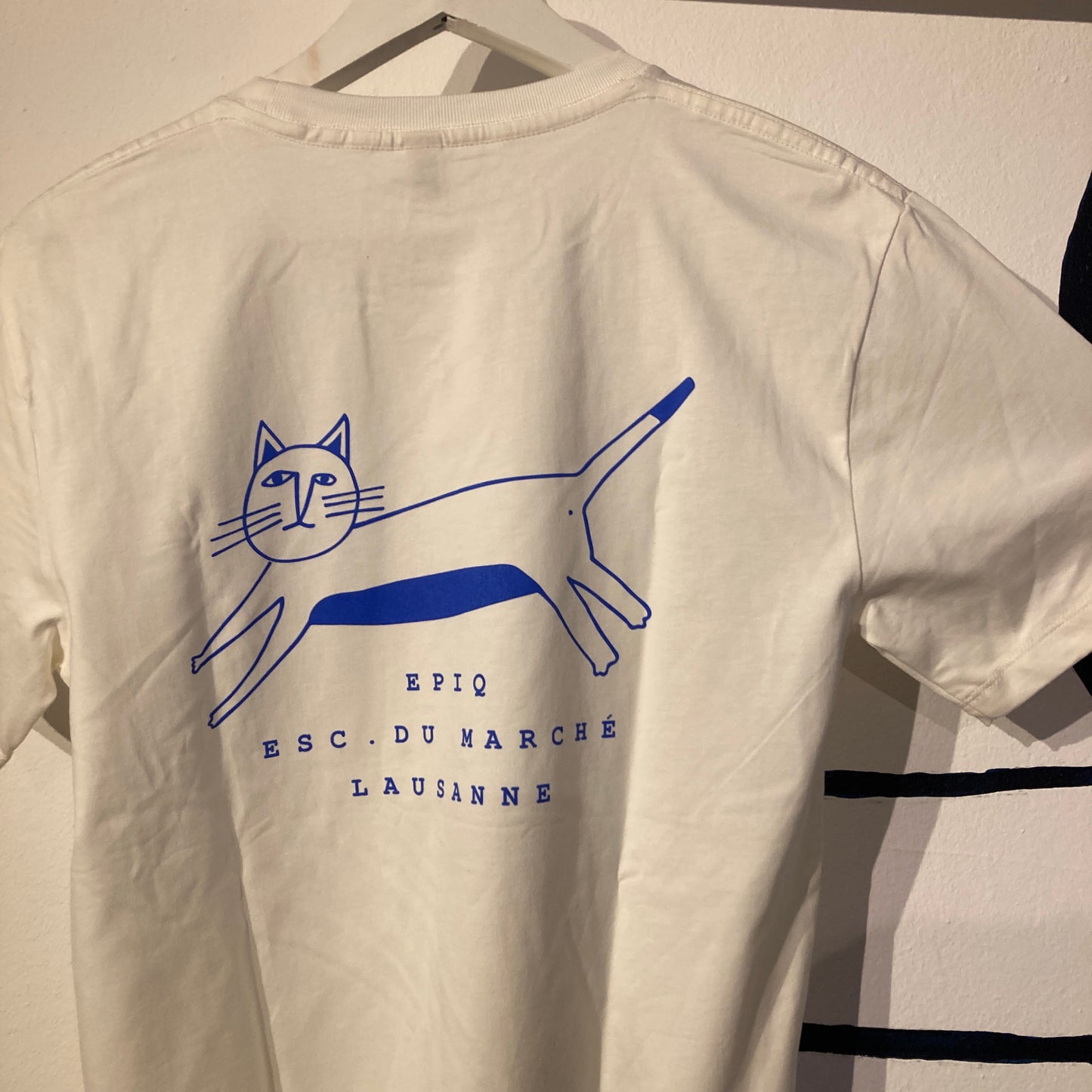 EPIQ - Limited Edition Cat Jersey T-shirt - Blanc