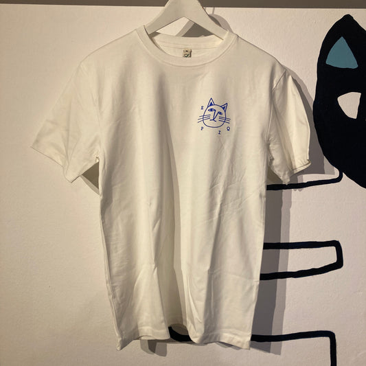 EPIQ - Limited Edition Cat Jersey T-shirt - Blanc