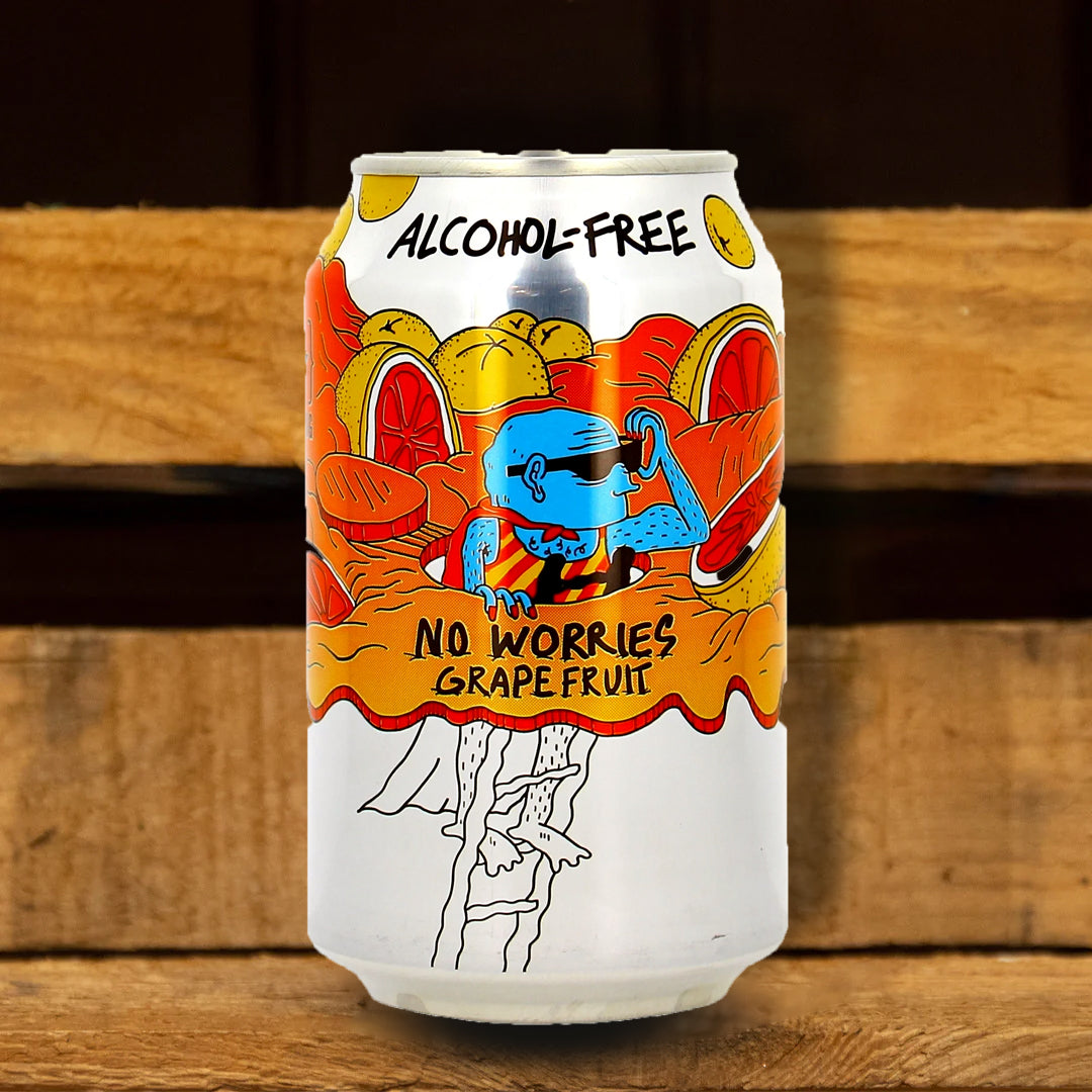 LERVIG - No Worries Grapefruit - AF IPA - Can - 33cl