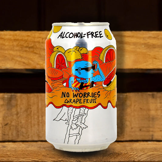 LERVIG - No Worries Grapefruit - AF IPA - Can - 33cl