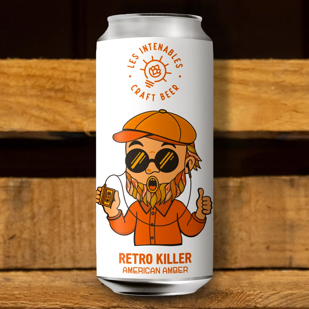 LES INTENABLES - Retro Killer - Amber Ale - Can - 44cl