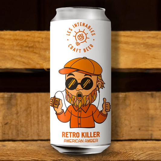 LES INTENABLES - Retro Killer - Amber Ale - Can - 44cl