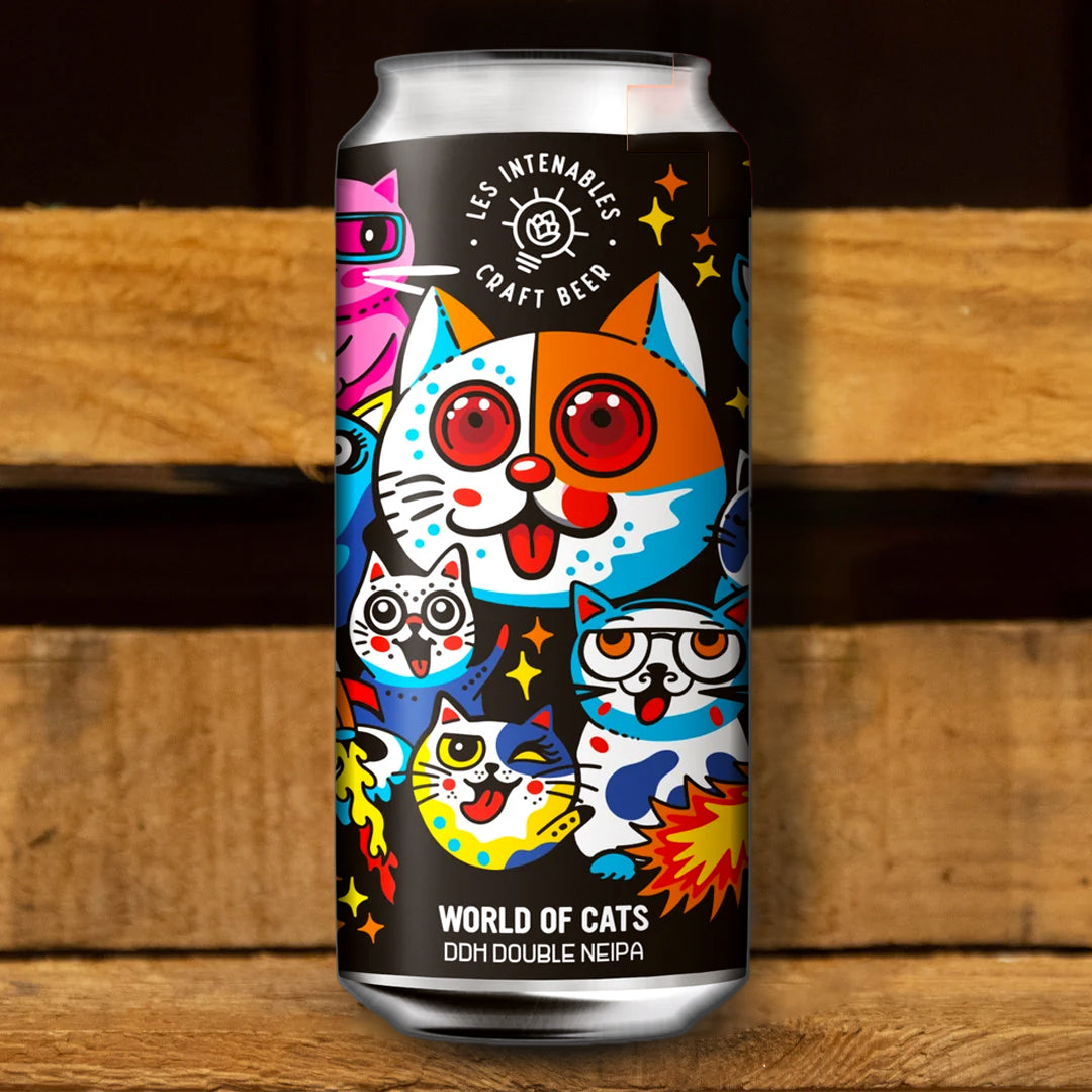LES INTENABLES - World of Cats - DIPA - Can - 44cl