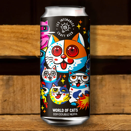 LES INTENABLES - World of Cats - DIPA - Can - 44cl