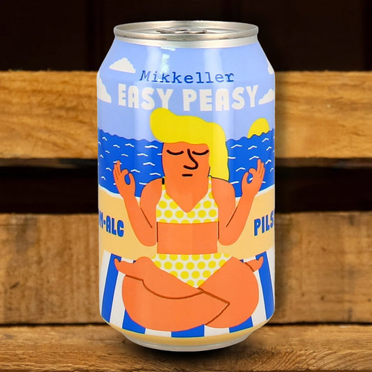 MIKKELLER - Easy Peasy Pilsner - Sans Alcool - Can - 33cl