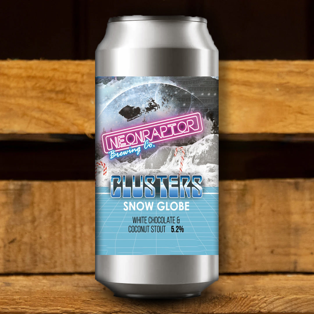 NEON RAPTOR - Clusters Snowglobe - Can - 44cl