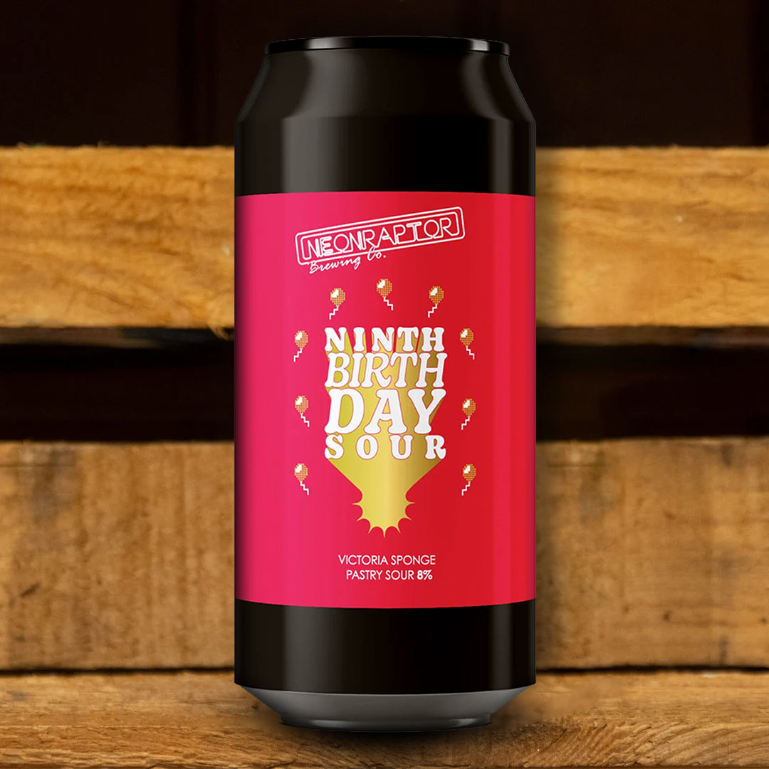 NEON RAPTOR - Ninth Birthday Sour - Can - 44cl
