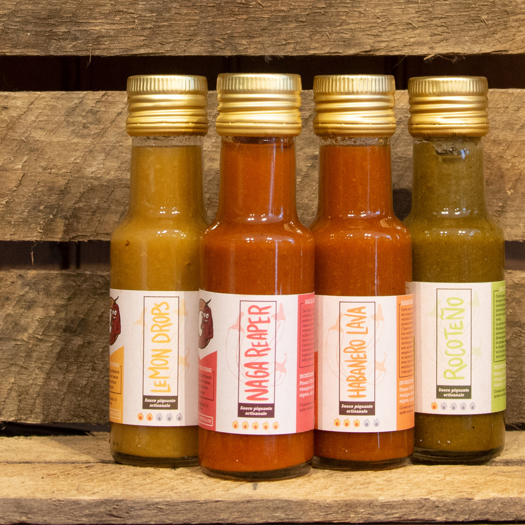 PICA & REPICA - Sauces Piquantes Artisanales - 4xBte - 4x10cl