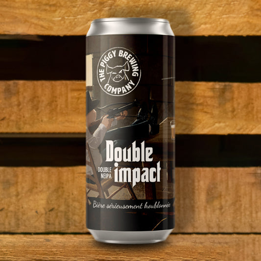 PIGGY BREWING - Double Impact - DIPA - Can - 44cl