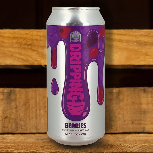 VAULT CITY - Dripping in Berries - Milkshake Ale - Can - 44cl