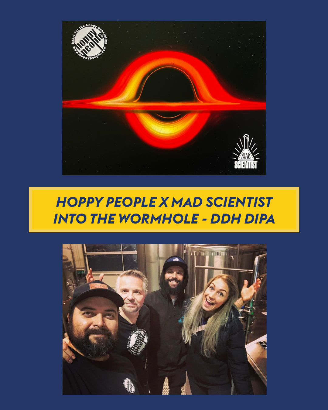 BREWERY OF THE MOMENT: HOPPY PEOPLE - DDH COLLAB TRIO!