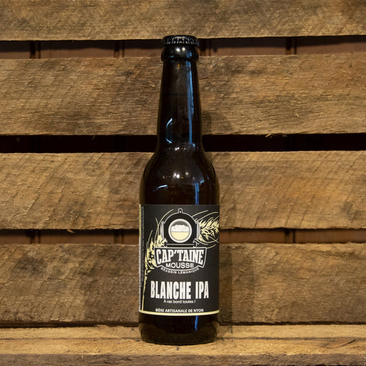 CAP'TAINE MOUSSE - Blanche IPA - Bte - 33cl