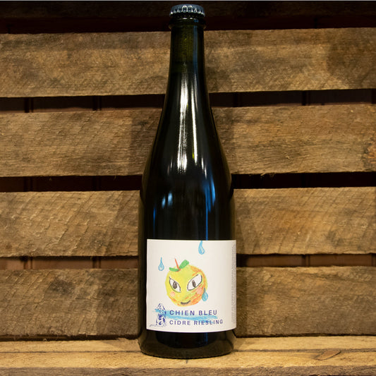 CHIEN BLEU - Cidre Riesling - Bte - 75cl