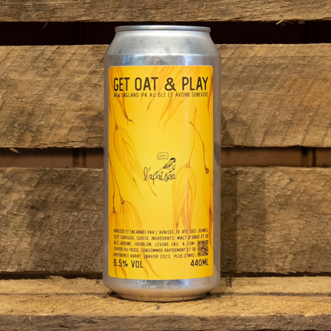 L'APAISEE - Get Oat and Play - Can - 44cl