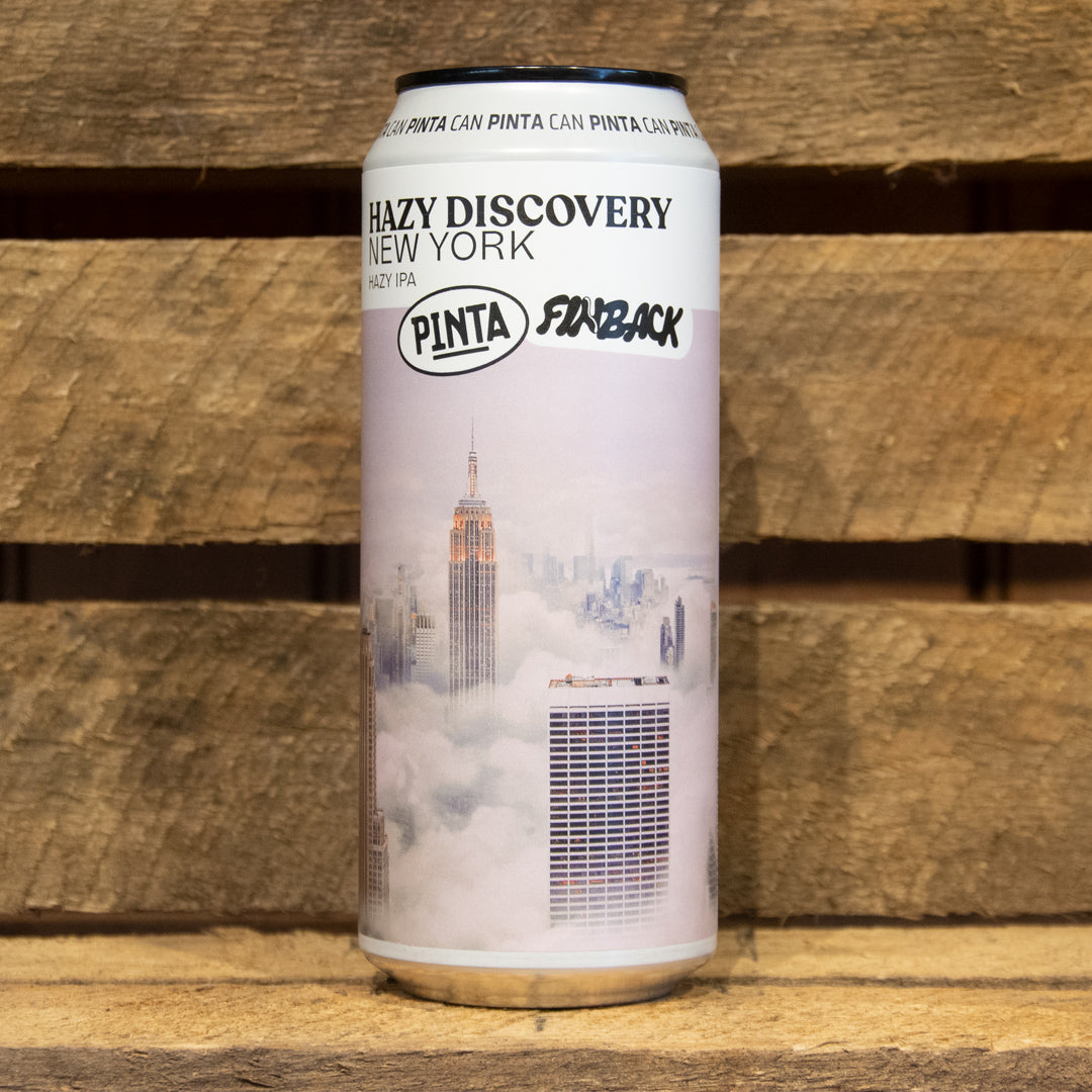 PINTA - FINBACK - Hazy Discovery New York - Can - 50cl