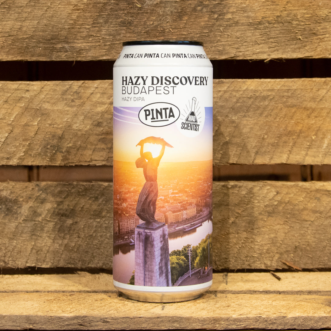 PINTA - MAD SCIENTIST - Hazy Discovery Budapest - Can - 50cl